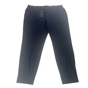 VRST Mens Limitless Slim Fit Jogger Pure Black XL Moisture Wicking MAX241124 NWT
